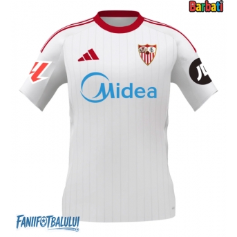 Sevilla Tricou Fotbal Replică 2025-26 Barbati Acasa